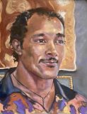 Greg Undinji. Queensland. Pastel.
